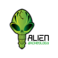 Buitenaardse archeologie Logo