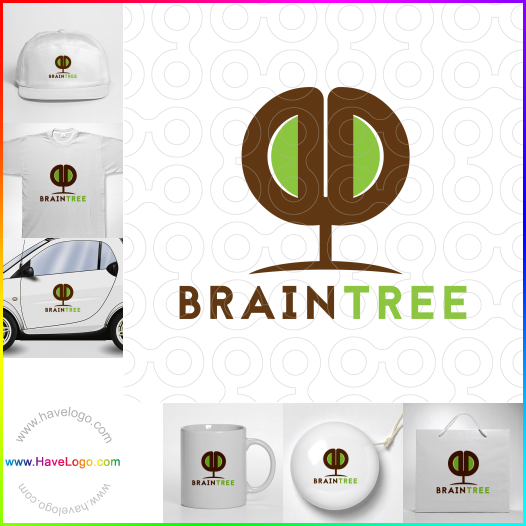 Compra un diseño de logo de Brain Tree 66064