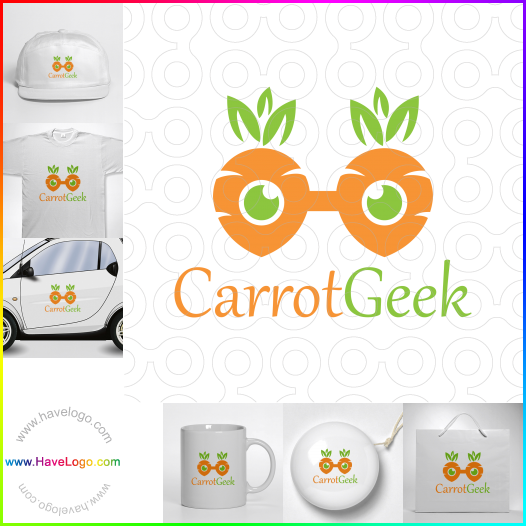 Acheter un logo de Carotte Geek - 63465