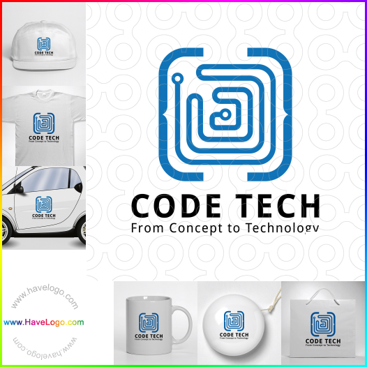 Koop een Code Tech logo - ID:63885