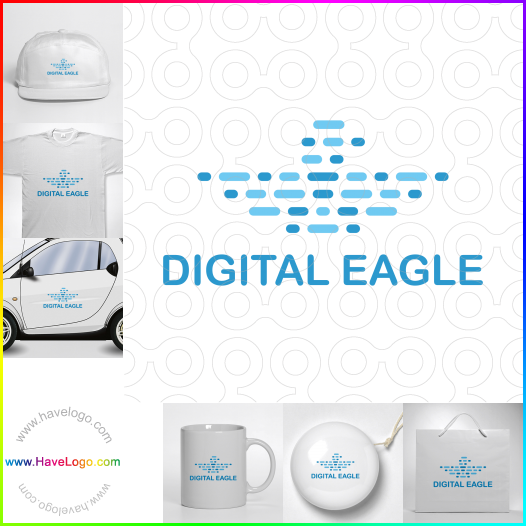 Compra un diseño de logo de Águila digital 65474