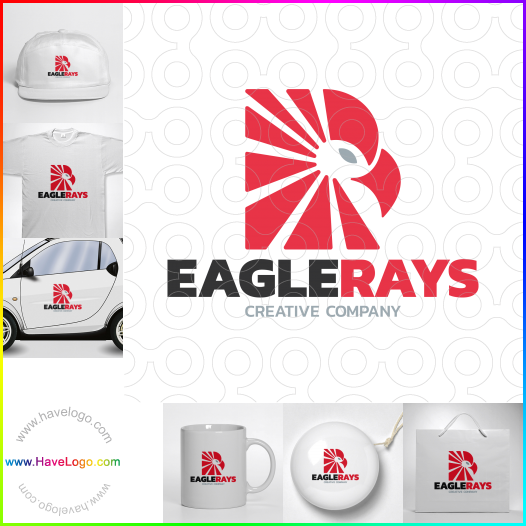 Compra un diseño de logo de Eagle Rays 60713