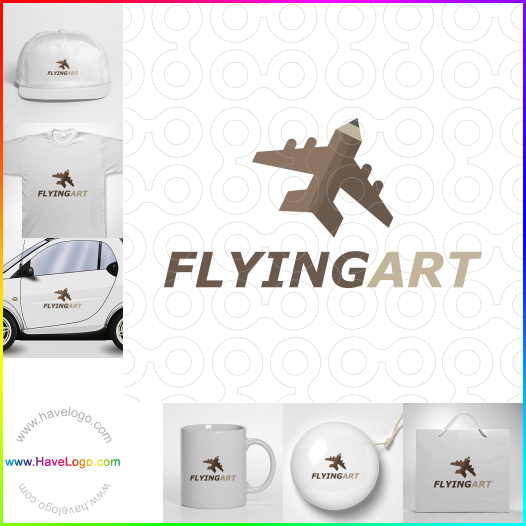 Compra un diseño de logo de Flying Art 62679