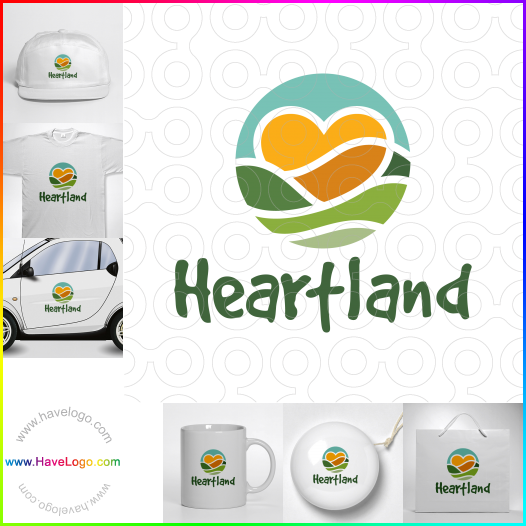 Compra un diseño de logo de Heartland 60186
