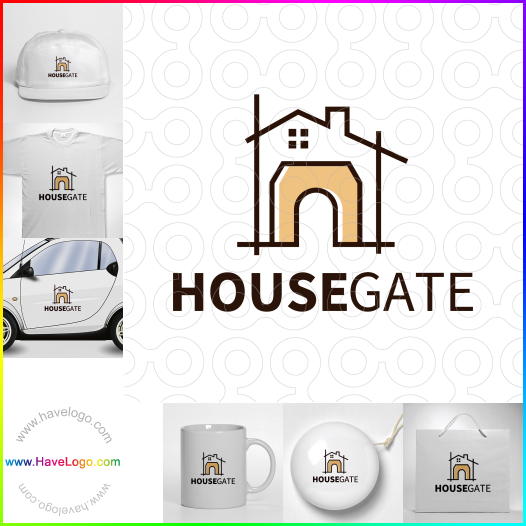 Koop een House Gate logo - ID:64880