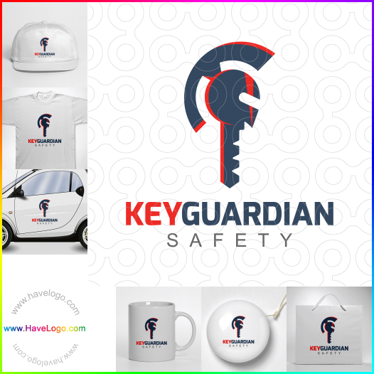 Compra un diseño de logo de Key Guardian 61772