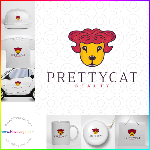 Compra un diseño de logo de Pretty Cat 62316