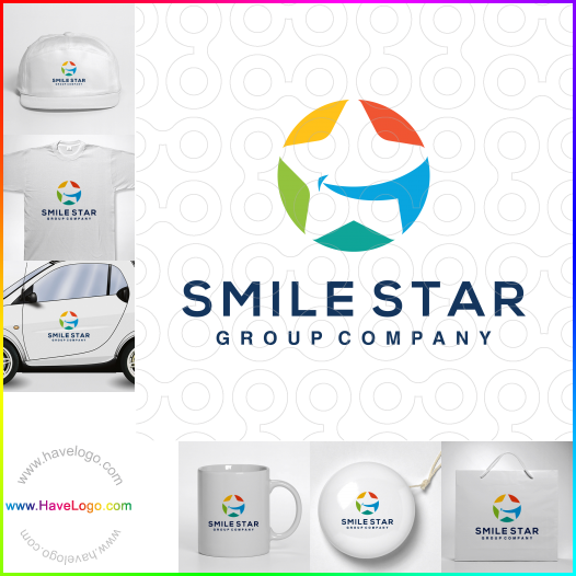 Compra un diseño de logo de SMILE STAR 67107