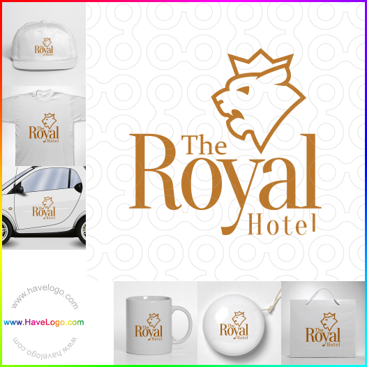 Compra un diseño de logo de The Royal Hotel 63638