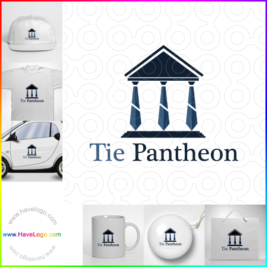 Compra un diseño de logo de Tie Pantheon 62857