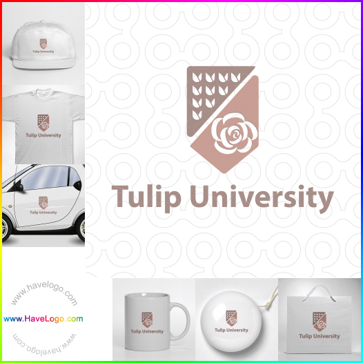 Koop een Tulip University logo - ID:65118