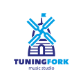 Logo Tuning Fork Music Studio