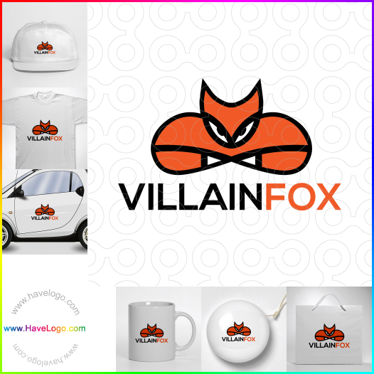 Compra un diseño de logo de Villain Fox 64827