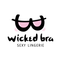 Logo Wicked Bra Sexy Lingerie