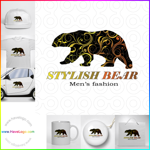 Compra un diseño de logo de oso 3773