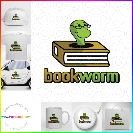 Koop een boekwinkel logo - ID:16922