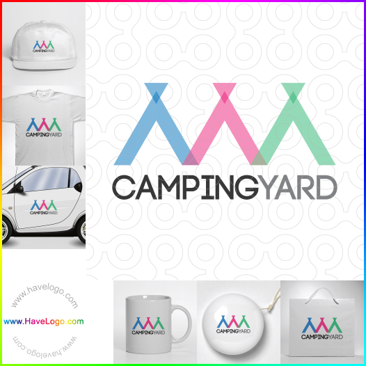 Acheter un logo de camping - 58418