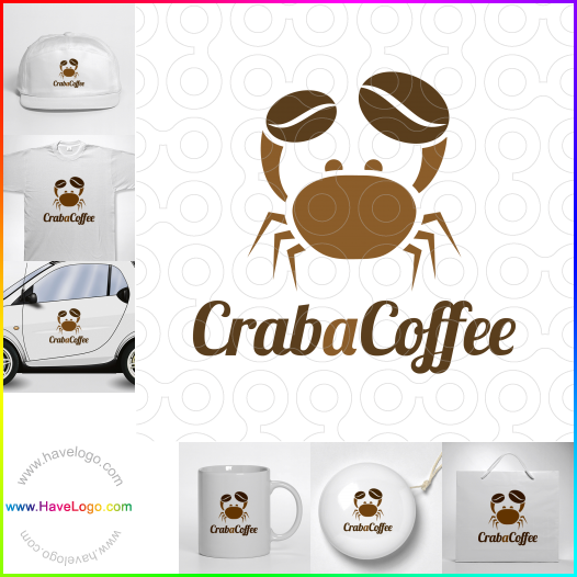 Compra un diseño de logo de grano de café 48202
