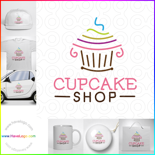 Acquista il logo dello cupcakes 51743
