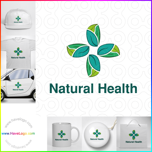 Compra un diseño de logo de salud natural 64153