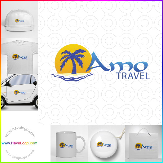 Compra un diseño de logo de viajes 56484