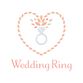 Logo creatore di abiti da sposa