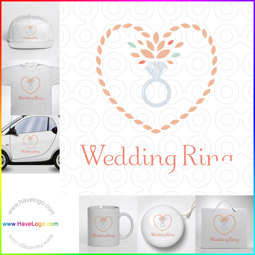 Koop een bruidsjurk maker logo - ID:30188