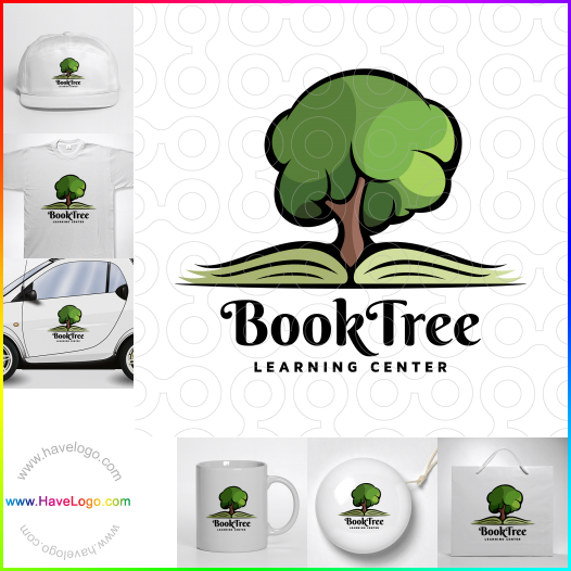 Compra un diseño de logo de Book Tree 61894