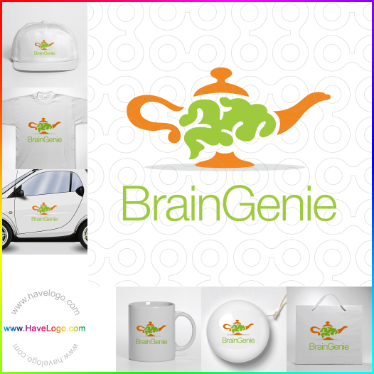 Koop een Brain Genie logo - ID:63255