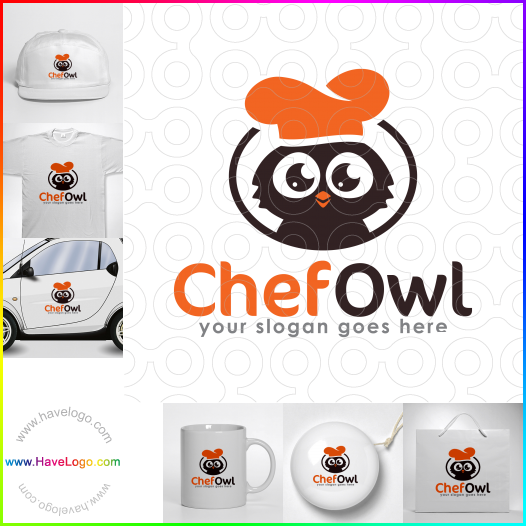 Compra un diseño de logo de Chef Owl 60660