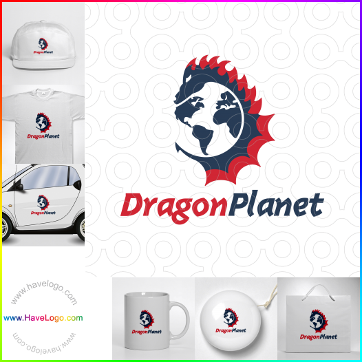 Compra un diseño de logo de Dragon Planet 67112