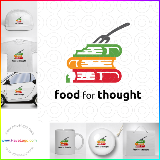 Compra un diseño de logo de Food For Thought 62926