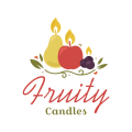 Fruitige kaarsen logo