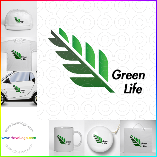 Compra un diseño de logo de Vida verde 67167