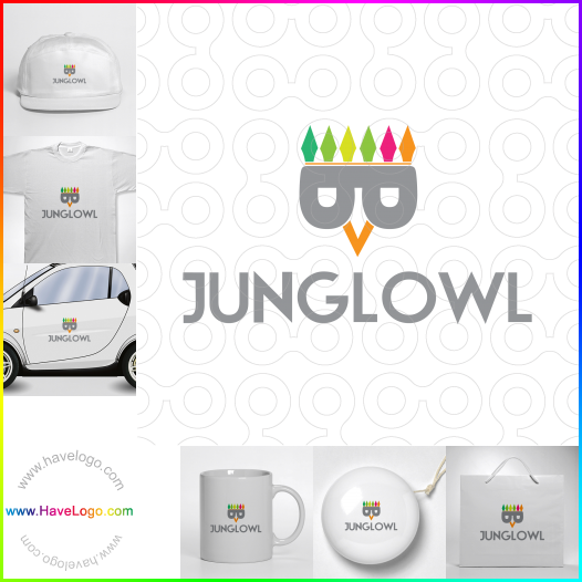 Compra un diseño de logo de Junglowl 65756