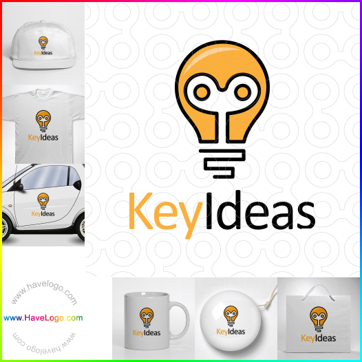 Compra un diseño de logo de Ideas clave 63273