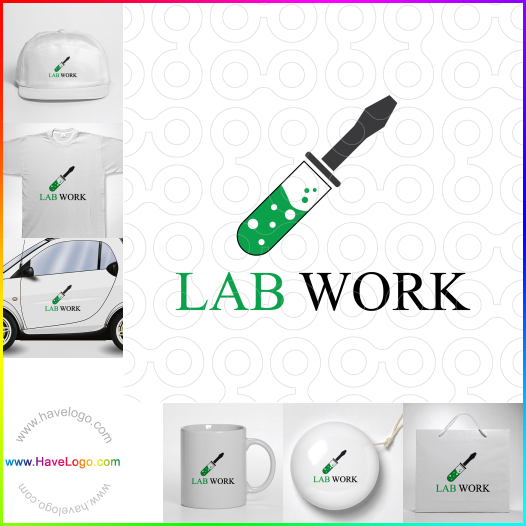 Acheter un logo de Travaux de laboratoire - 64808
