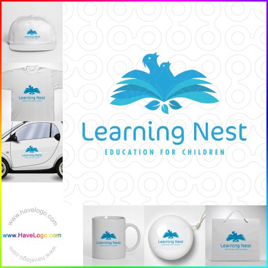 Compra un diseño de logo de Learning Nest 62016