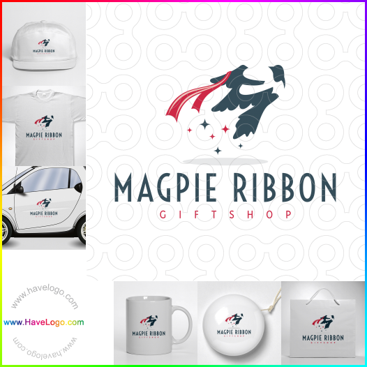 Acquista il logo dello Magpie Ribbon 61975