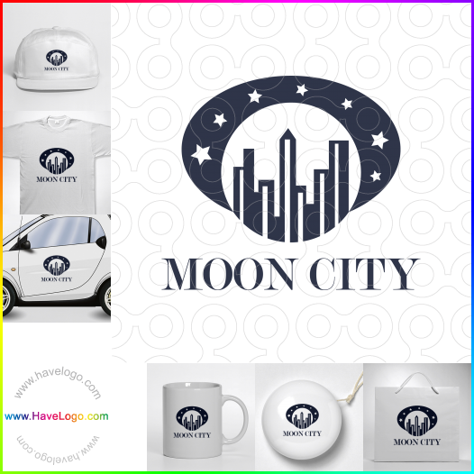 Koop een Moon City logo - ID:60809