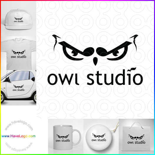 Compra un diseño de logo de Owl Studio 62600