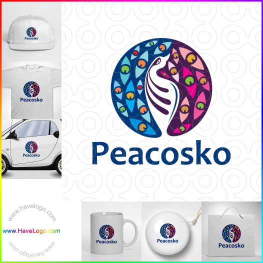 Compra un diseño de logo de Peacosko 61276