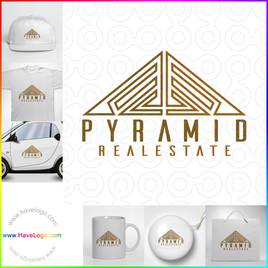 Koop een Pyramid Real Estate logo - ID:65538