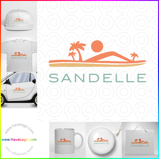 Compra un diseño de logo de Sandelle 66034