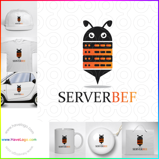 Koop een Server Bee logo - ID:63828