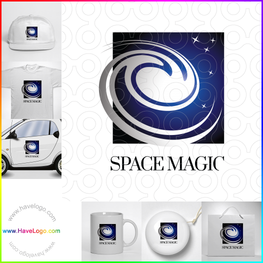 Compra un diseño de logo de Magia espacial 65258