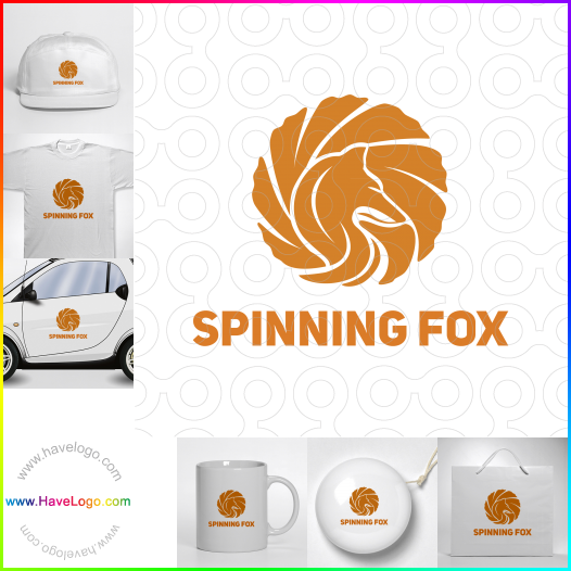 Koop een Spinnende vos logo - ID:60663