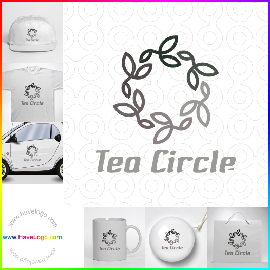 Compra un diseño de logo de Tea Circle 64651
