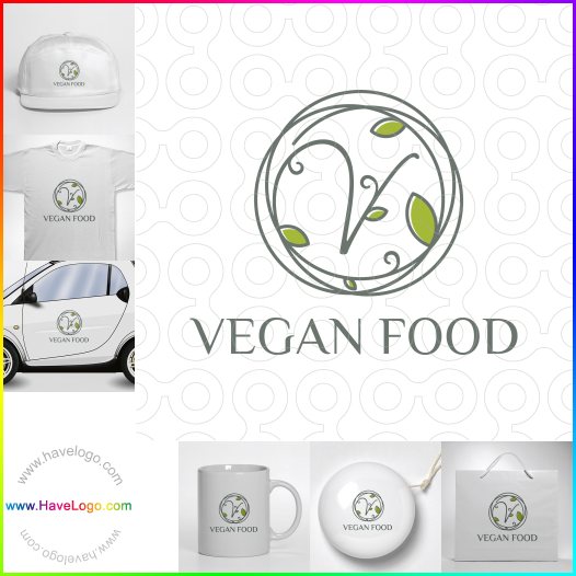 Koop een Veganistisch eten logo - ID:65000