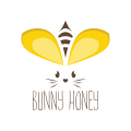 Logo miele di coniglietto